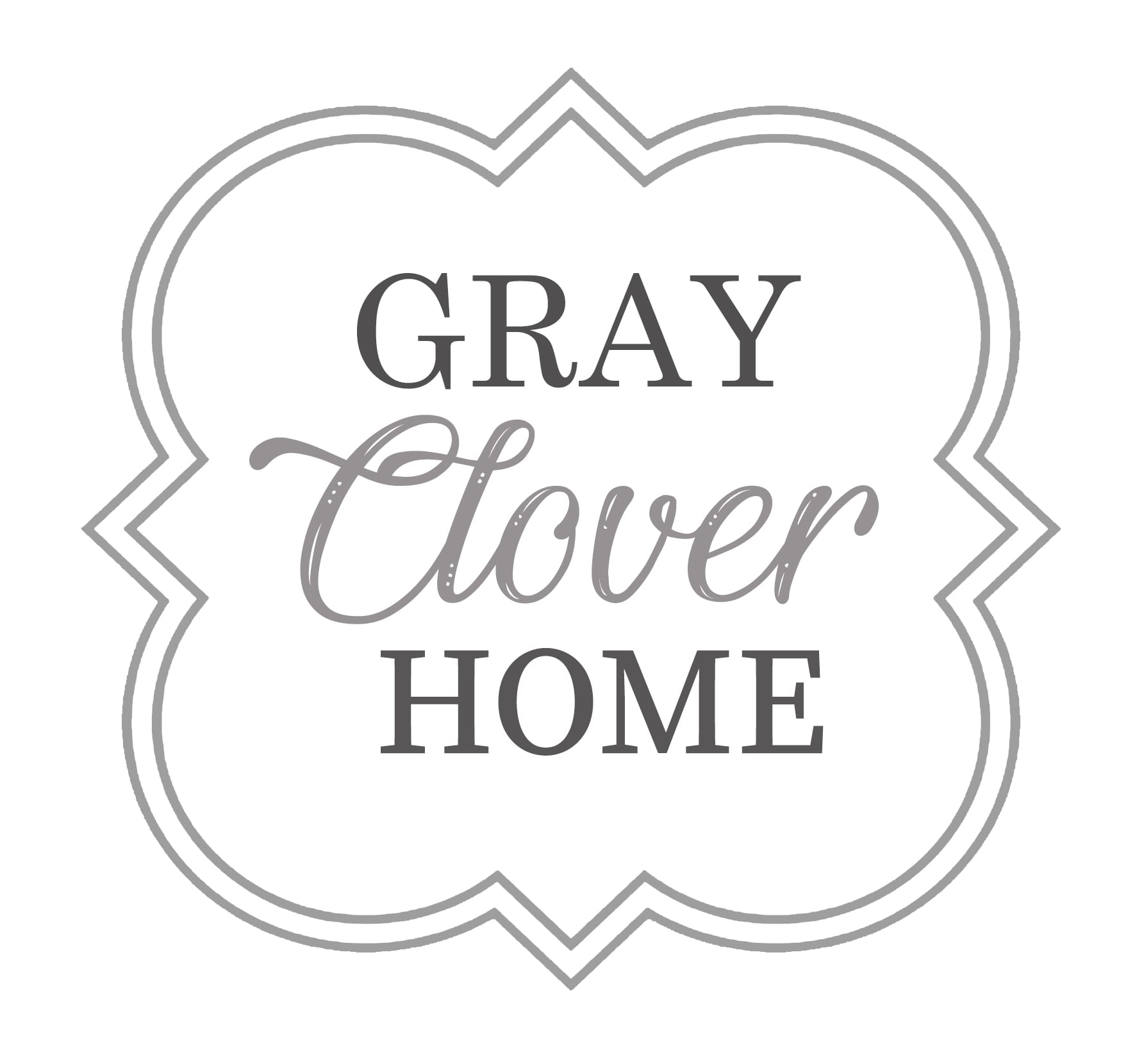 Gray Clover Home Logo Final