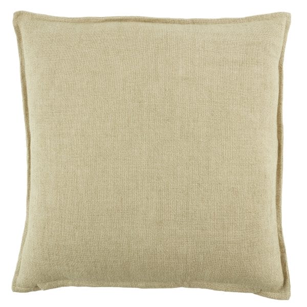 Blanche Solid Light Beige (20" Square)
