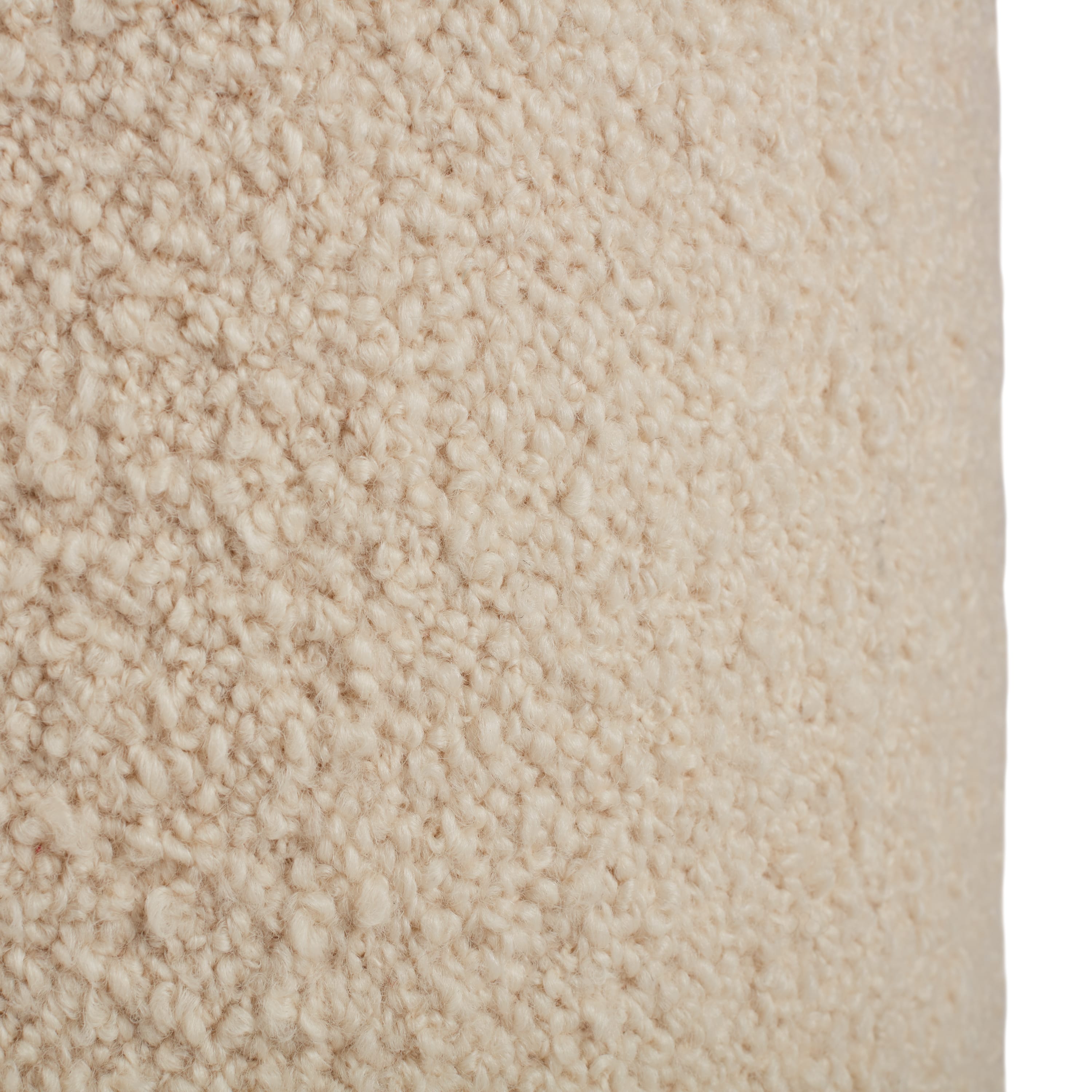 Pipaluk Solid Cream Cylinder Pouf