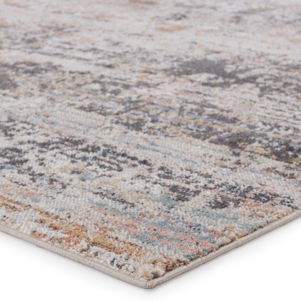 Vibe by  Nella Abstract Gray/ Tan Area Rug (8'X10')