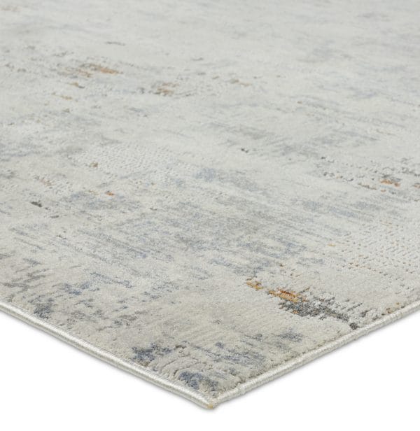 Isola Abstract Gray/ Blue Area Rug (5'11"X8'11")