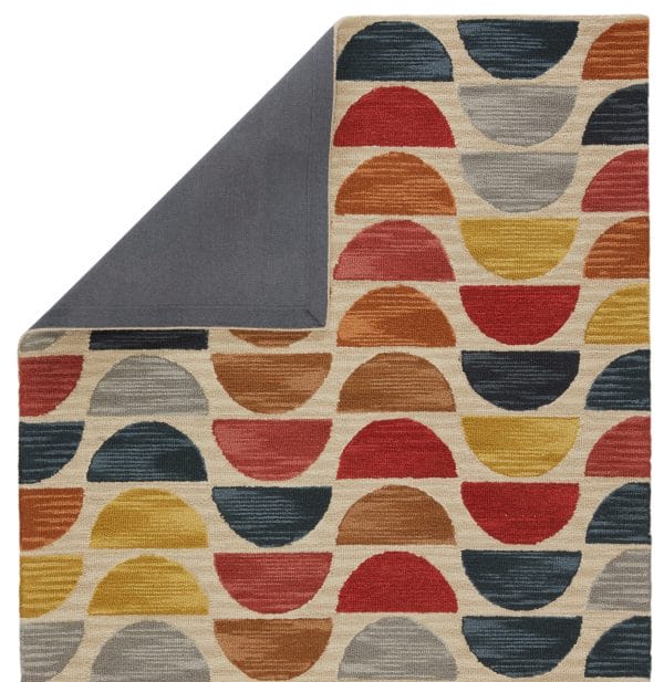 Vibe by  Carson Handmade Geometric Multicolor Area Rug (10'X14')