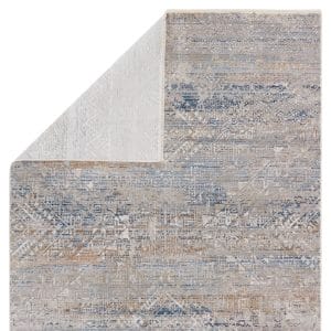 Vibe by  Louden Tribal Gray/ Blue Area Rug (8'X10')