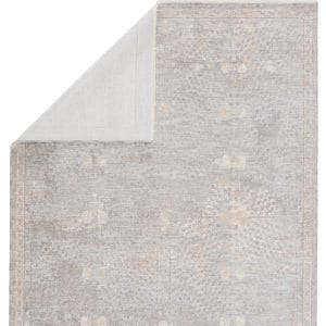 Larkin Floral Beige/ Gray Area Rug (5'X8')