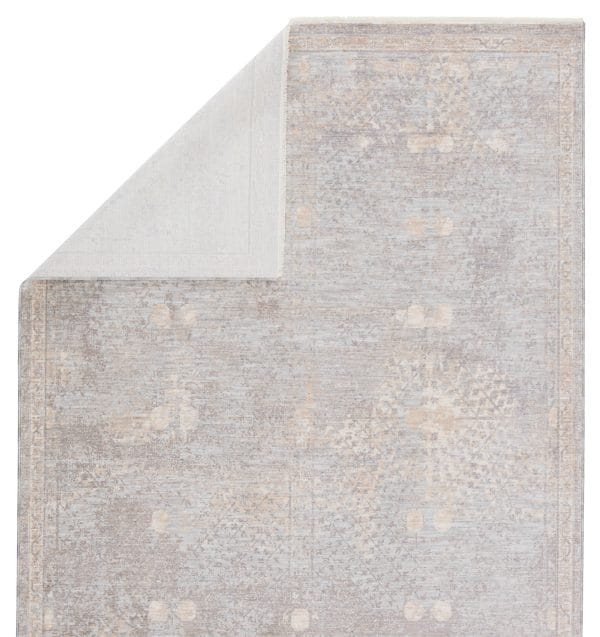 Larkin Floral Beige/ Gray Area Rug (5'X8')