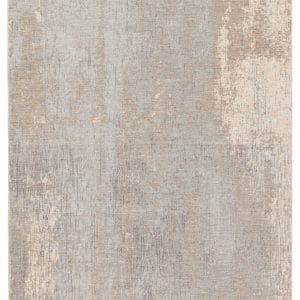 Kosta Abstract Taupe/ Silver Area Rug (5'X8')