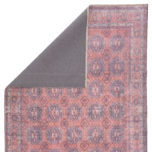 Shelta Oriental Blue/ Red Area Rug (8'10"X11'9")