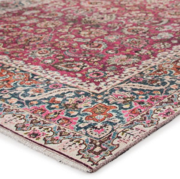 Parlour Oriental Multicolor/ Pink Area Rug (8'10"X11'9")