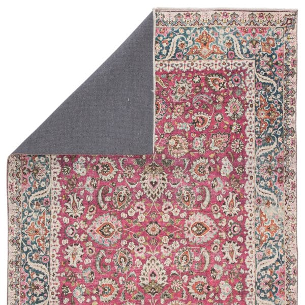 Parlour Oriental Multicolor/ Pink Area Rug (8'10"X11'9")
