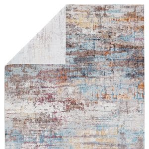 Vibe by  Janus Abstract Multicolor/ White Runner Rug (3'X8')