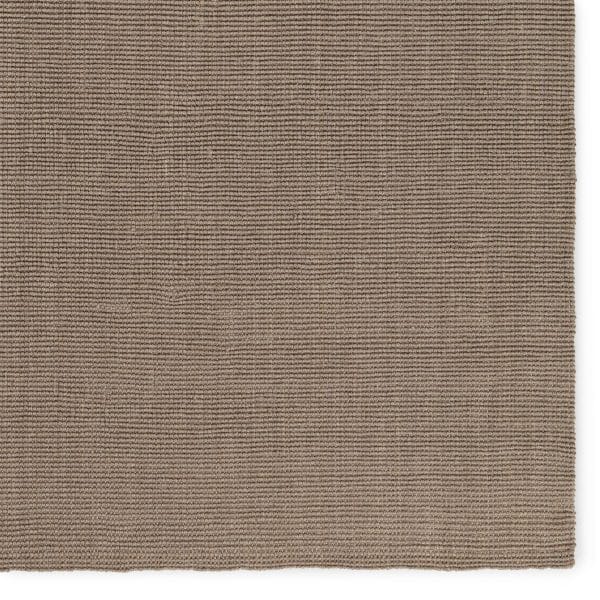 Alyster Natural Solid Taupe Area Rug (5'X8')