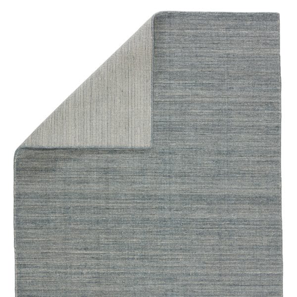 Danan Handmade Indoor/ Outdoor Solid Blue/ Gray Area Rug (5'X8')