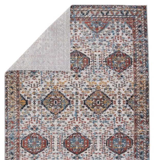 Vibe by  Gordiana Medallion Multicolor/ White Area Rug (9'6"X13')