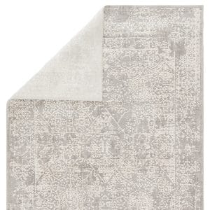 Lianna Abstract Gray/ White Area Rug (11'10"X14')