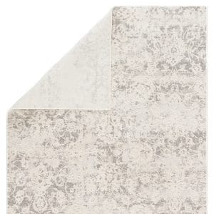 Alonsa Abstract Gray/ White Area Rug (11'10"X14')