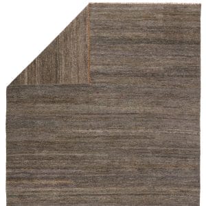 Paradis Hand-Knotted Abstract Brown/ Taupe Area Rug (6'X9')