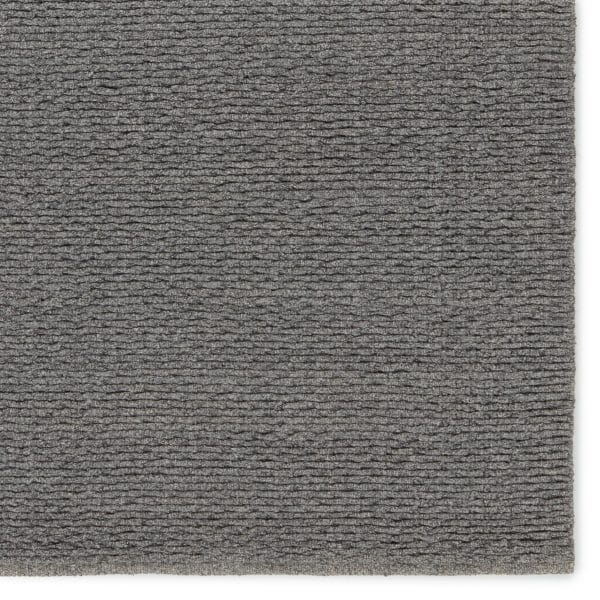 Windcroft Handmade Solid Gray Area Rug (8'X10')