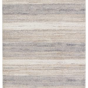 Vibe by  Caramon Abstract Tan/ Taupe Runner Rug (3'X10')