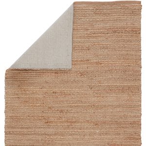 Clifton Natural Solid Tan/ White Area Rug (2'6"X4')