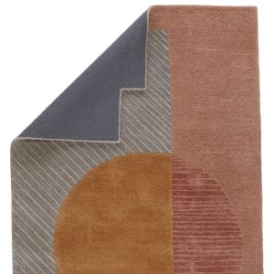 Synovah Handmade Geometric Multicolor/ Gray Area Rug (6'X9'7" IRR)