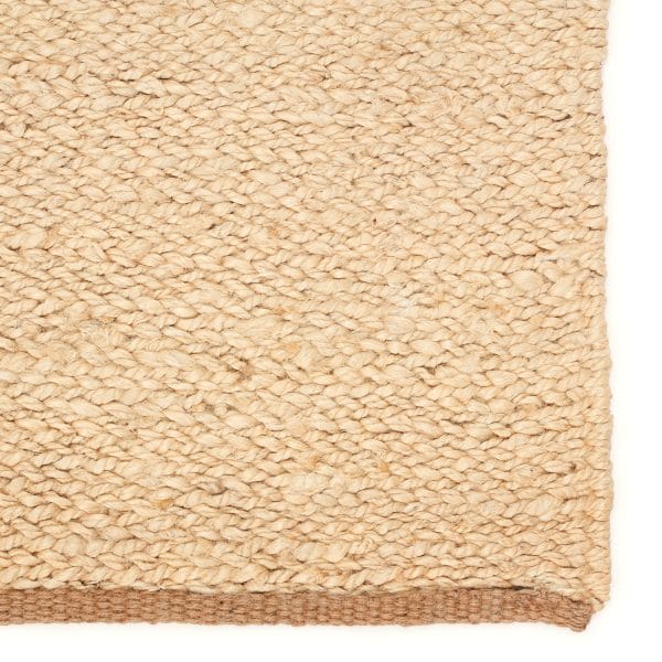 Murrel Handmade Solid Tan Area Rug (2'X3')
