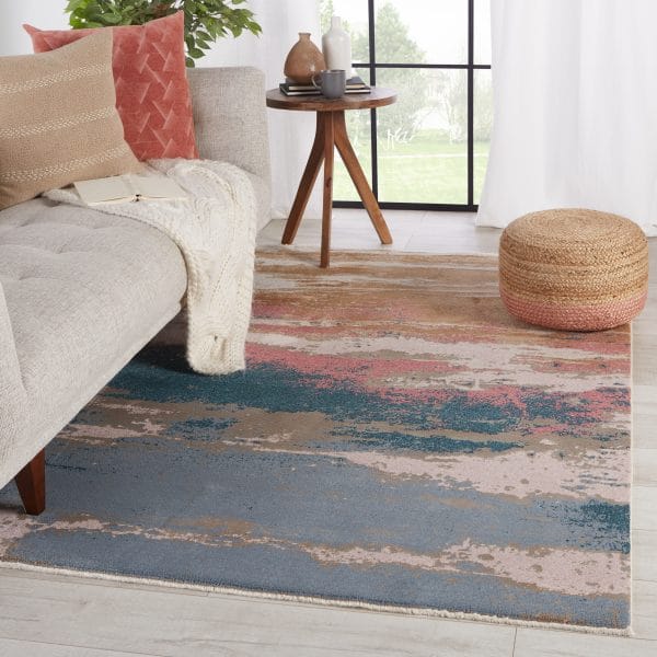 Vibe by  Helene Abstract Multicolor Runner Rug (2'6"X8')