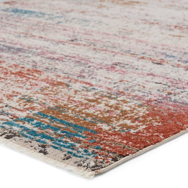 Vibe by  Starla Abstract Multicolor/ Cream Runner Rug (2'6"X8')