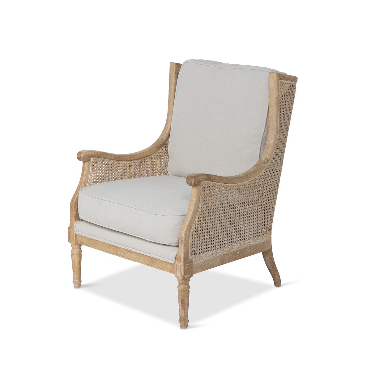 Monica Cane Back Wing Chair - Image 5