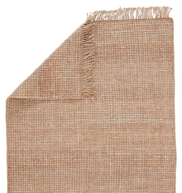 Sauza Natural Solid Beige/ Ivory Area Rug (5'X8')