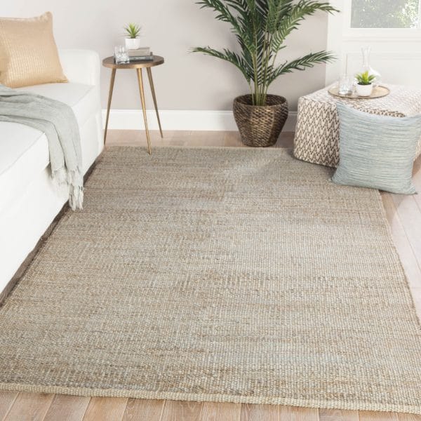 Anthro Natural Solid Tan Area Rug (6'X9')