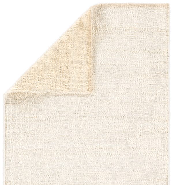 Anthro Natural Solid Cream/ Ivory Area Rug (2'X3')