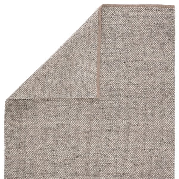 Lamanda Indoor/ Outdoor Solid Taupe/ Gray Area Rug (6'X9')