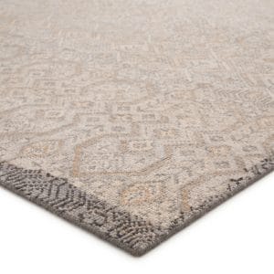 Prospect Hand-Knotted Tribal Gray/ Gold Area Rug (5'X8')