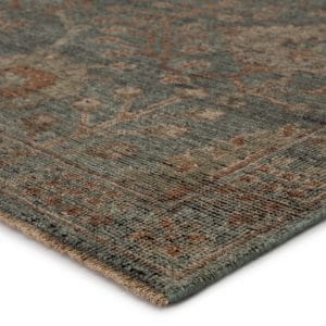 Maeli Hand-Knotted Oriental Gray/ Beige Area Rug (5'X8')