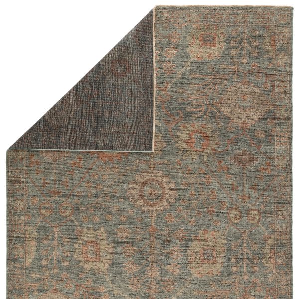 Maeli Hand-Knotted Oriental Gray/ Beige Area Rug (5'X8')