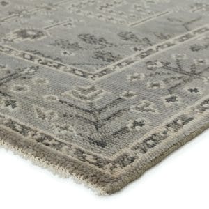 Ginerva Hand-Knotted Oriental Gray Area Rug (6'X9')