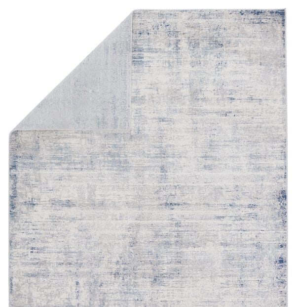 Vibe by  Werner Tribal Gray/ Blue Runner Rug (3'X8')