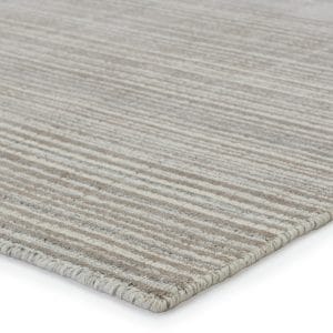Gradient Handwoven Solid Gray/ Light Taupe Area Rug (5'X8')