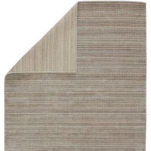 Gradient Handwoven Solid Light Taupe/ Gray Area Rug (5'X8')