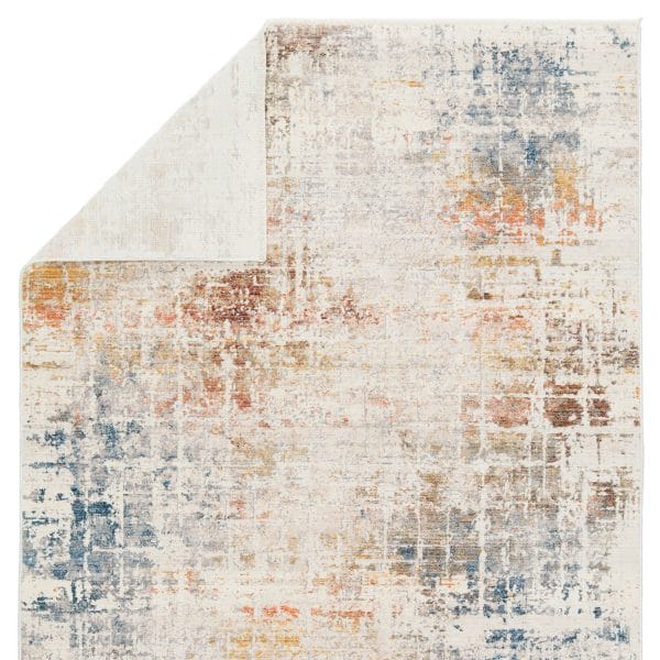 Vibe by  Nanko Abstract Multicolor/ Ivory Runner Rug (2'9"X8')