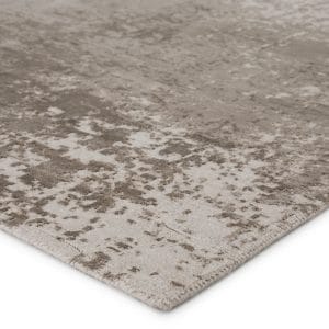 Parvat Hand-Knotted Abstract Tan/ Gray Area Rug (10'X14')