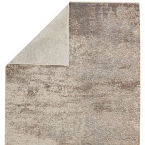 Brisa Abstract Gray/ Cream Runner Rug (2'6"X8')