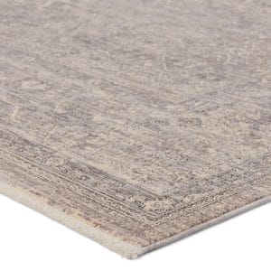 Vivace Floral Gray/ Taupe Area Rug (6'3"X9'6")