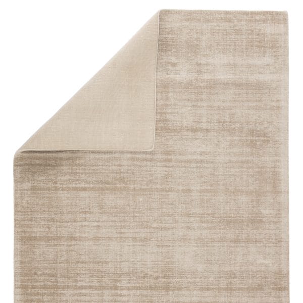 Yasmin Handmade Solid Gray Area Rug (5'X8')